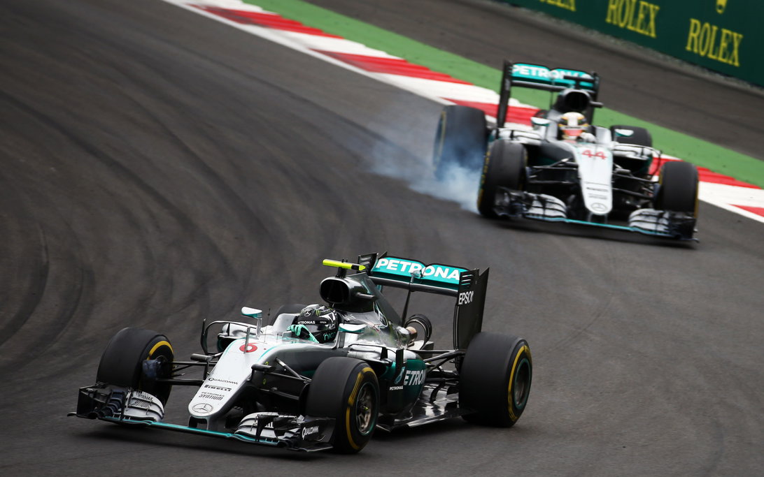 Hamilton Rosberg Austria 2016