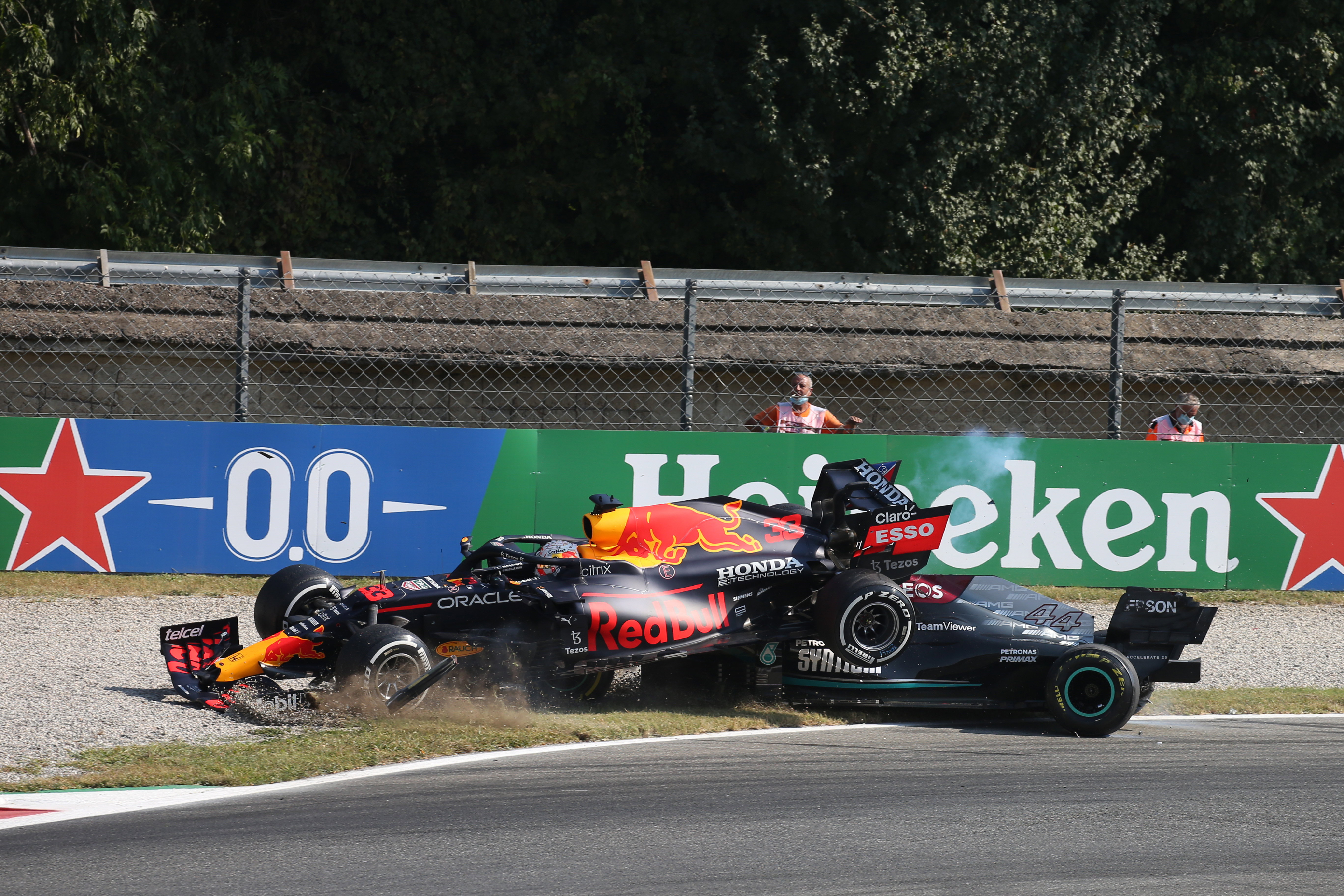 Hamilton Verstappen Monza 2021