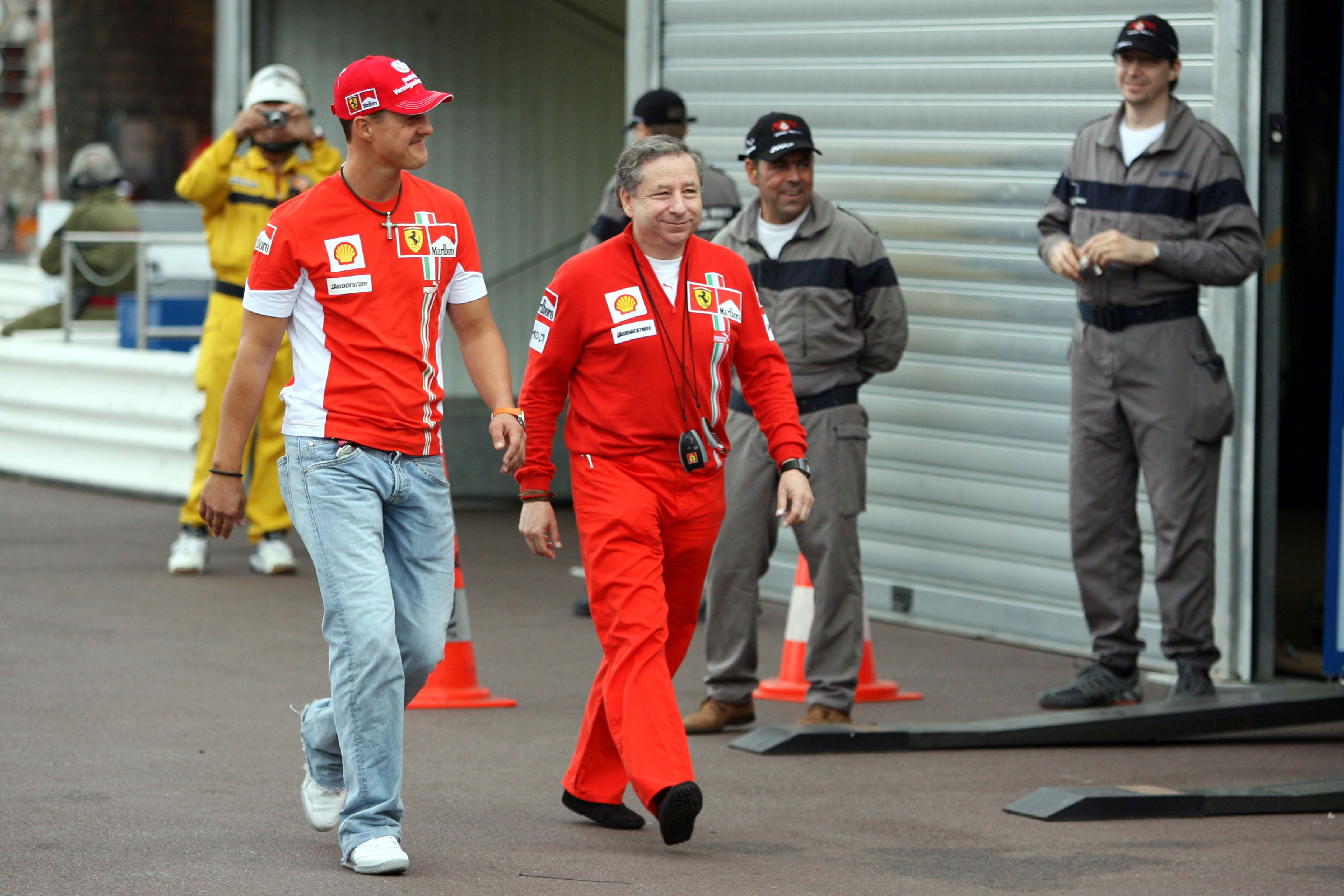Jean Todt Michael Schumacher Racing News365 3