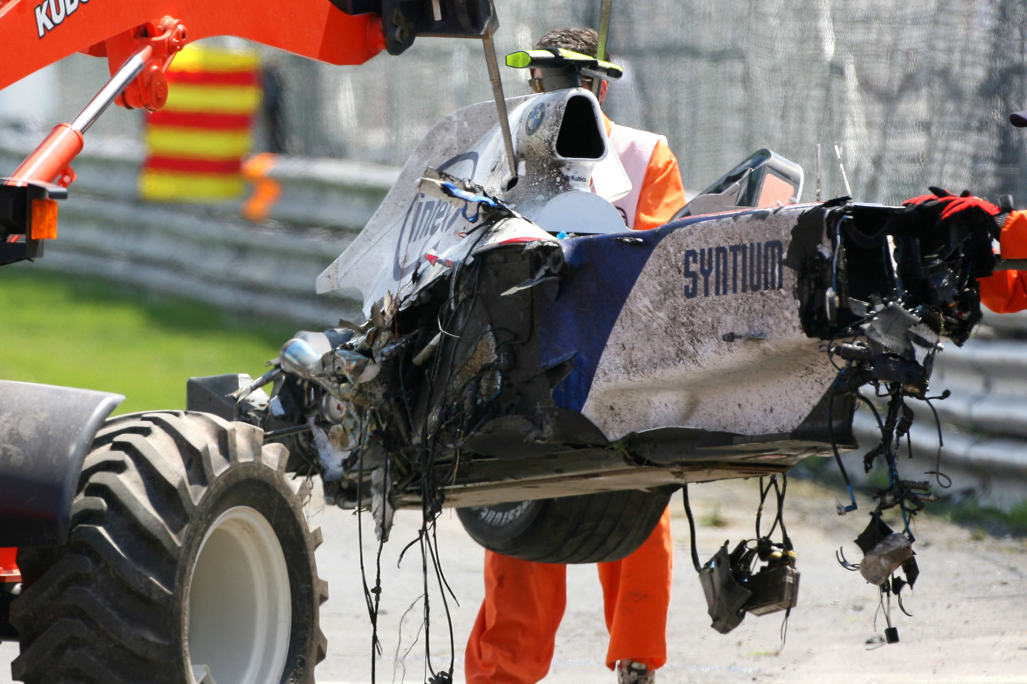 Kubica Crash Canada 2007