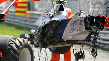 F1-wereld houdt adem in na horrorcrash Kubica - terugblik