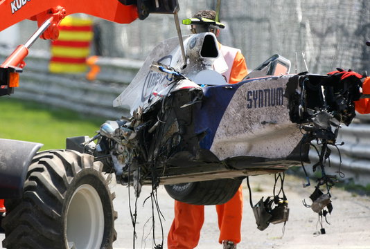 Kubica Crash Canada 2007