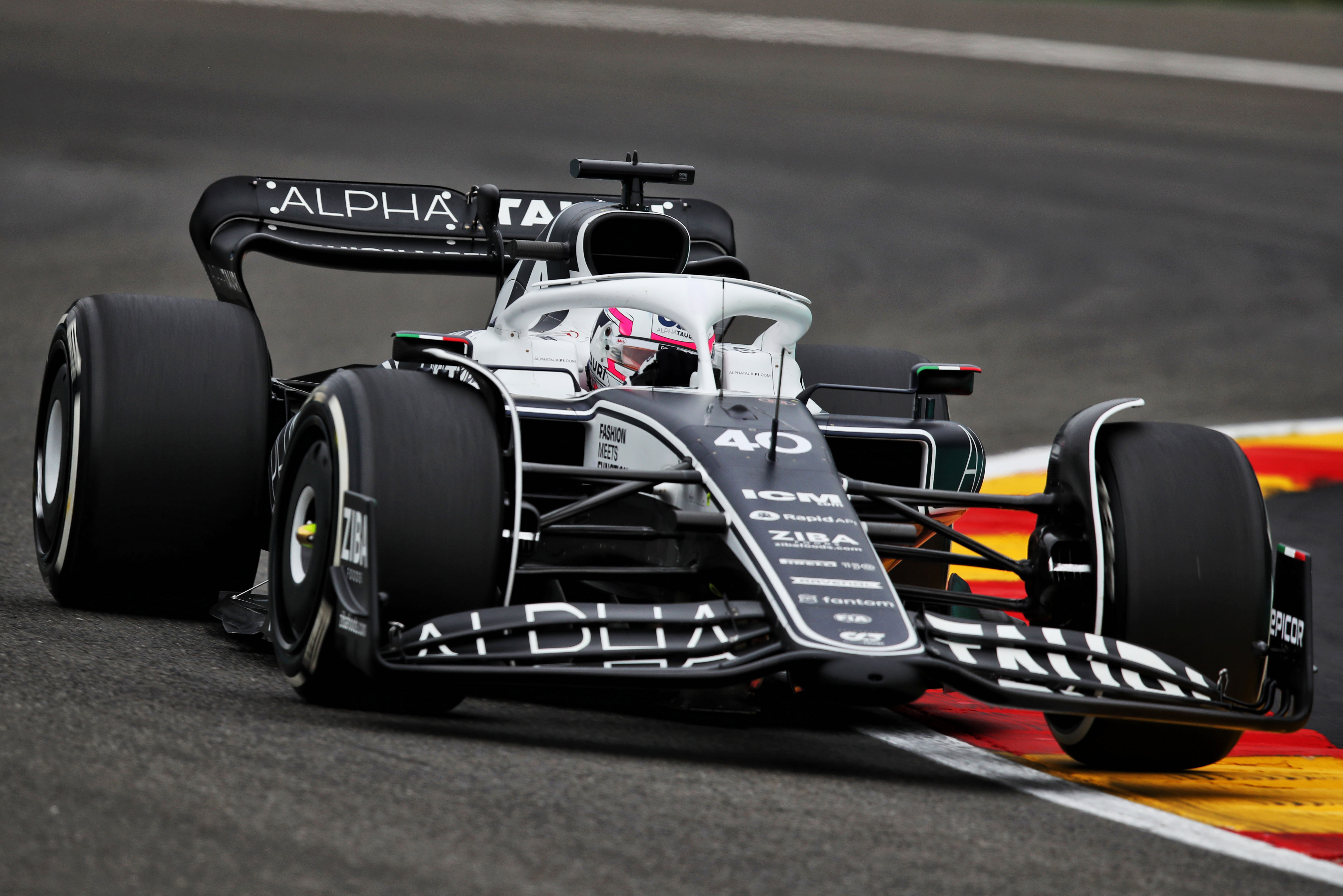 Liam Lawson Practice Belgian GP 2022 Alpha Tauri