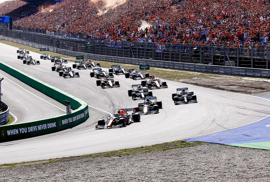 Race Start Zandvoort 2021