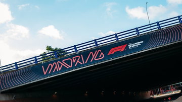 Carlos Sainz debuts new Madrid F1 track