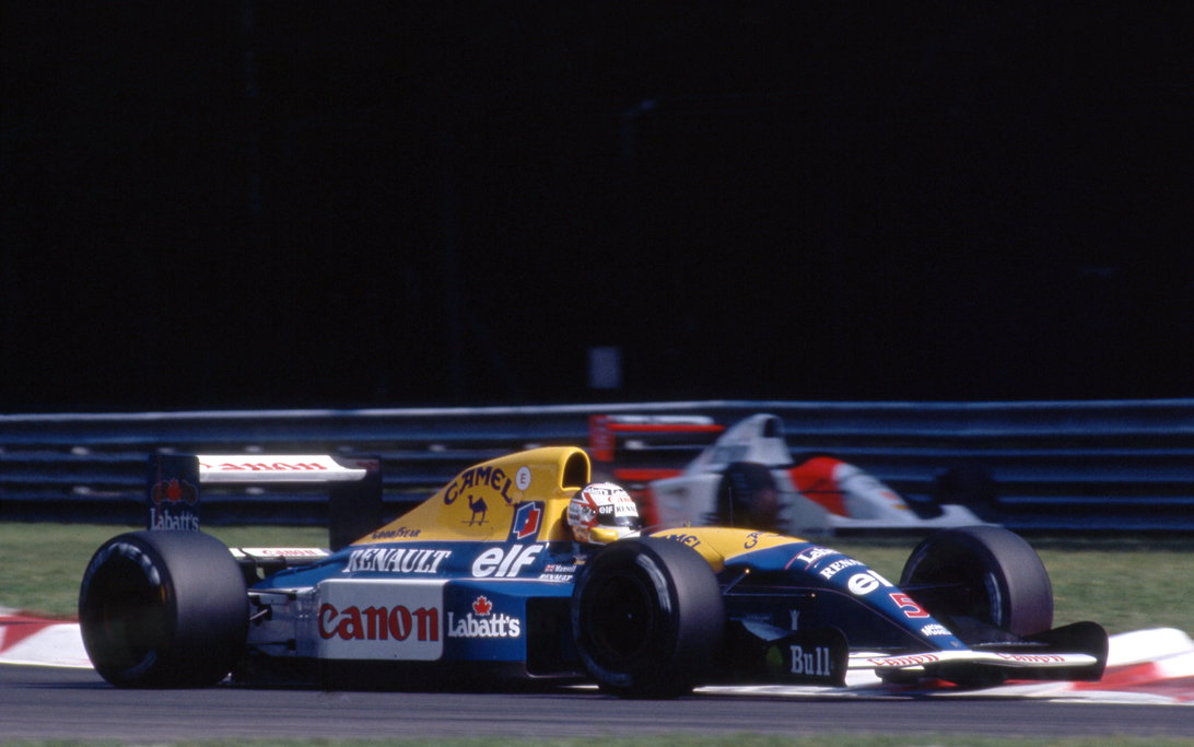 Mansell Monza 1992