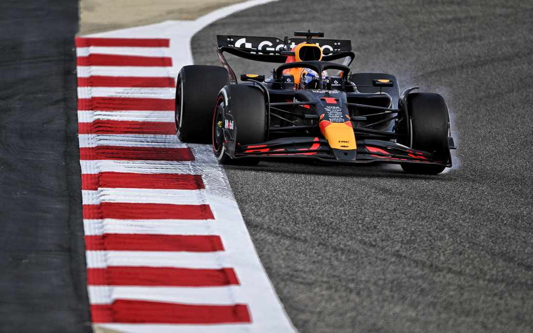 Max Verstappen bahrein testing