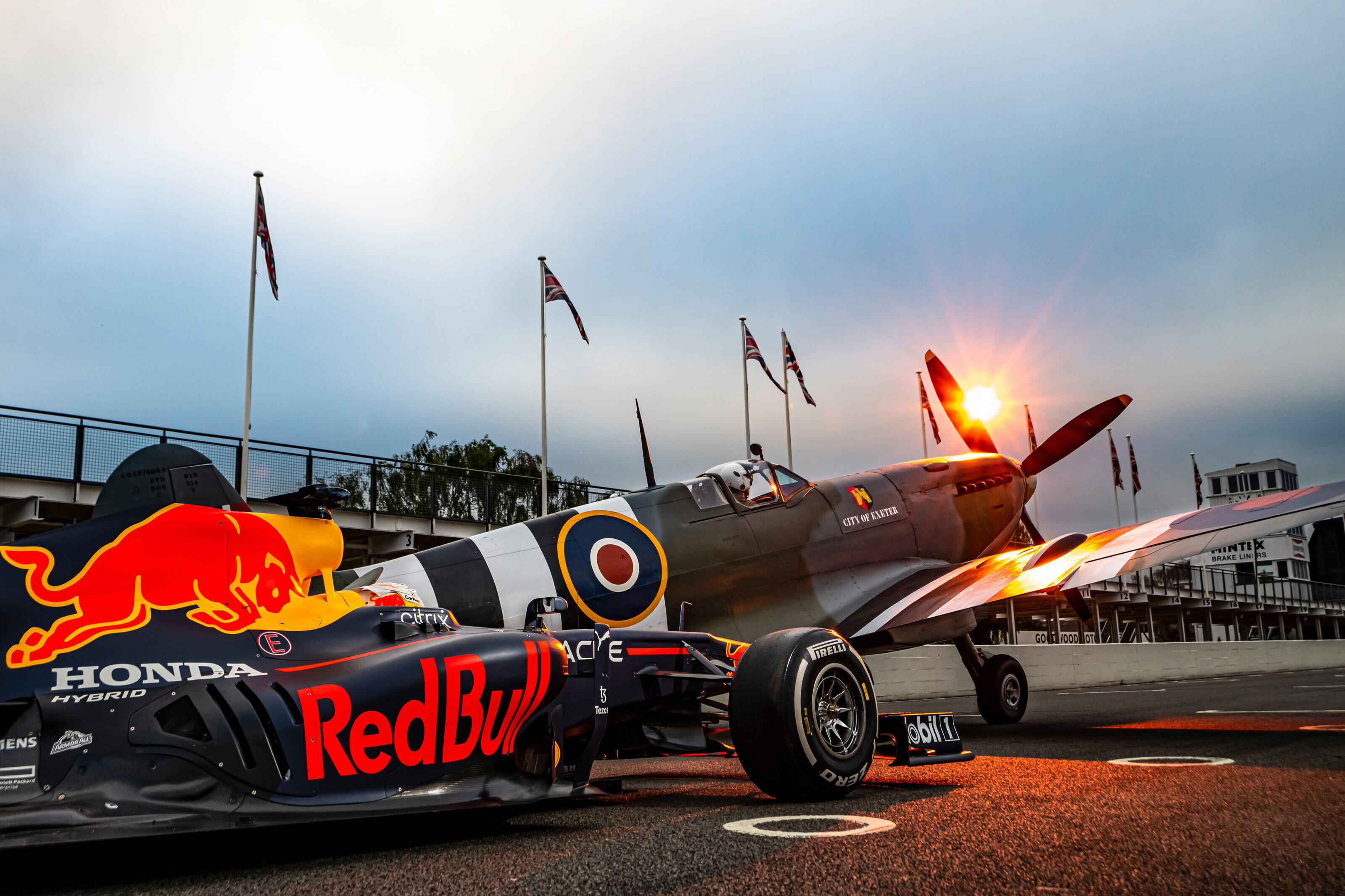 Video: Max Verstappen races a Spitfire fighter plane in 'Best of ...