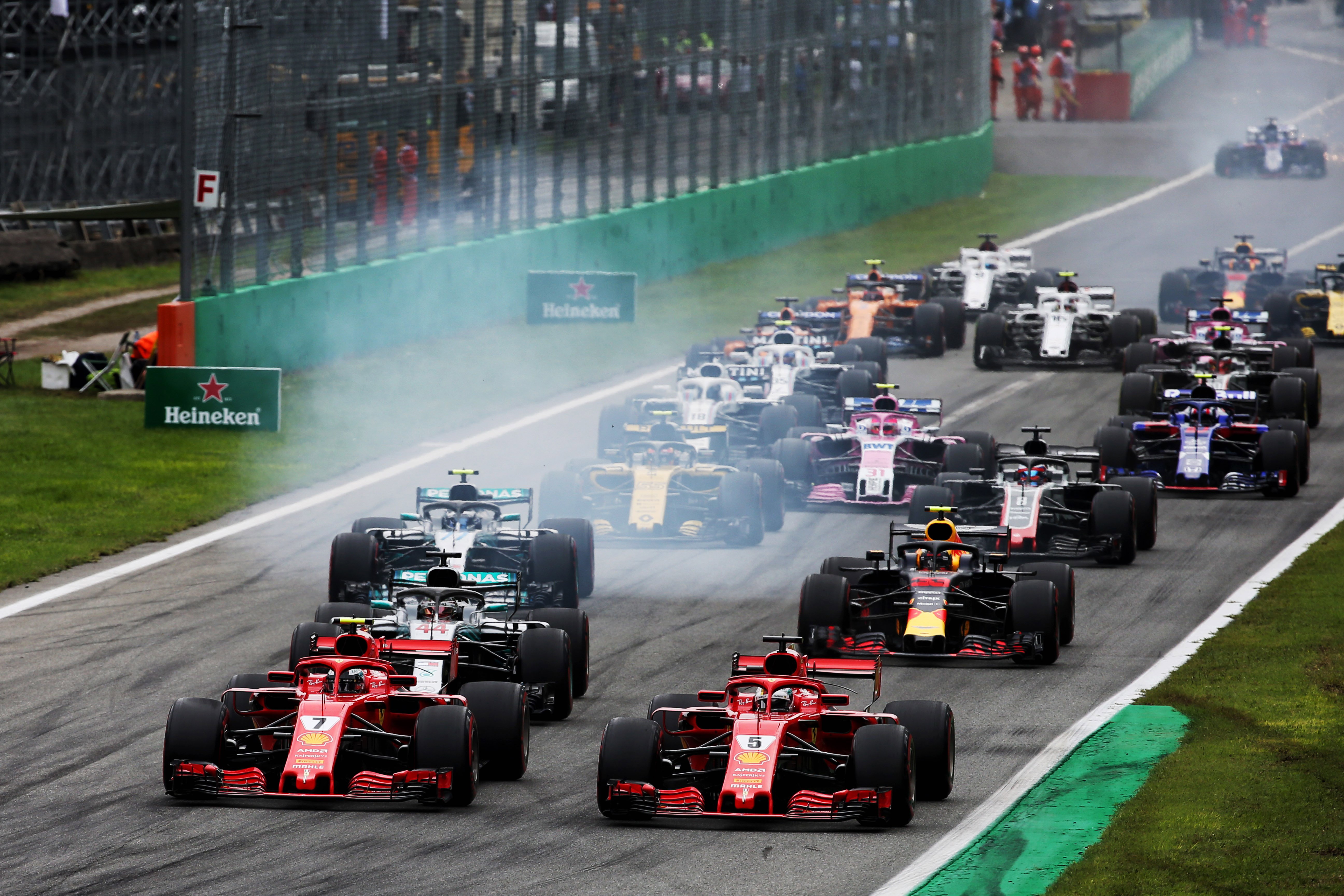 Monza 2018 start