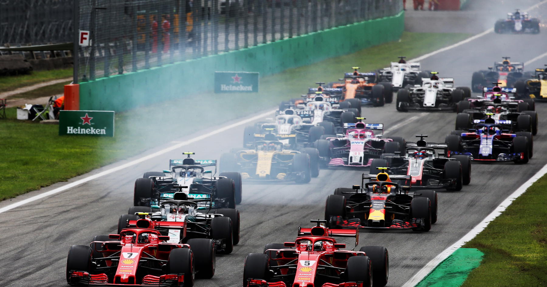 Sebastian Vettel furious after controversial Lewis Hamilton incident - On This Day