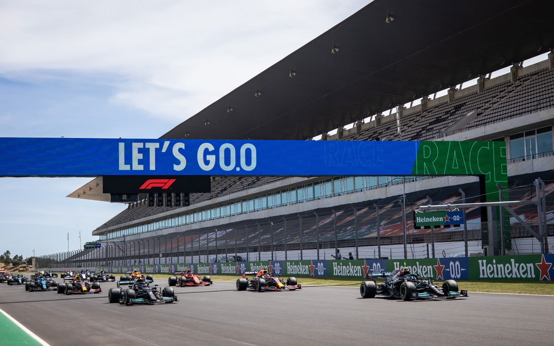 Portuguese GP 2021 start