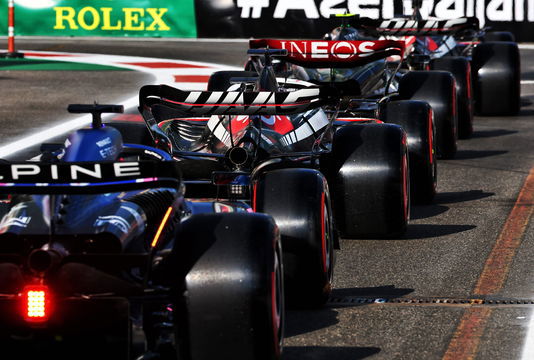 Qualifying Azerbijan GP 2023 Friday Alpine Haas Mercedes