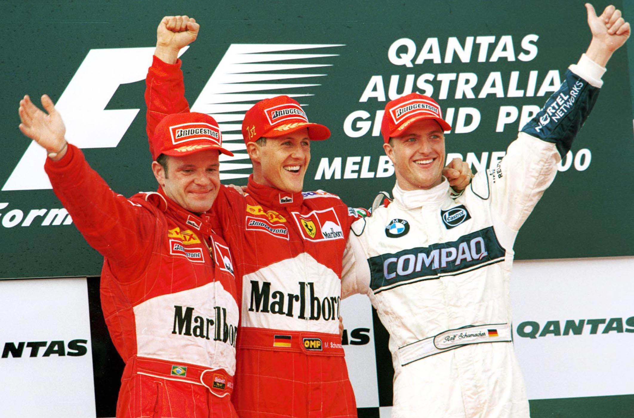 Ralf Schumacher Rubens Barrichello