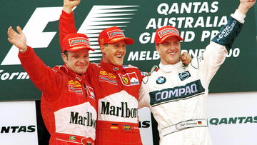 Ralf Schumacher takes strange swipe at brother's team-mate - On This Day