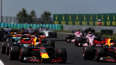 Ricciardo Verstappen Hungary 2017
