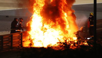 Hoe Romain Grosjean aan de dood ontsnapte na horrorcrash in Bahrein