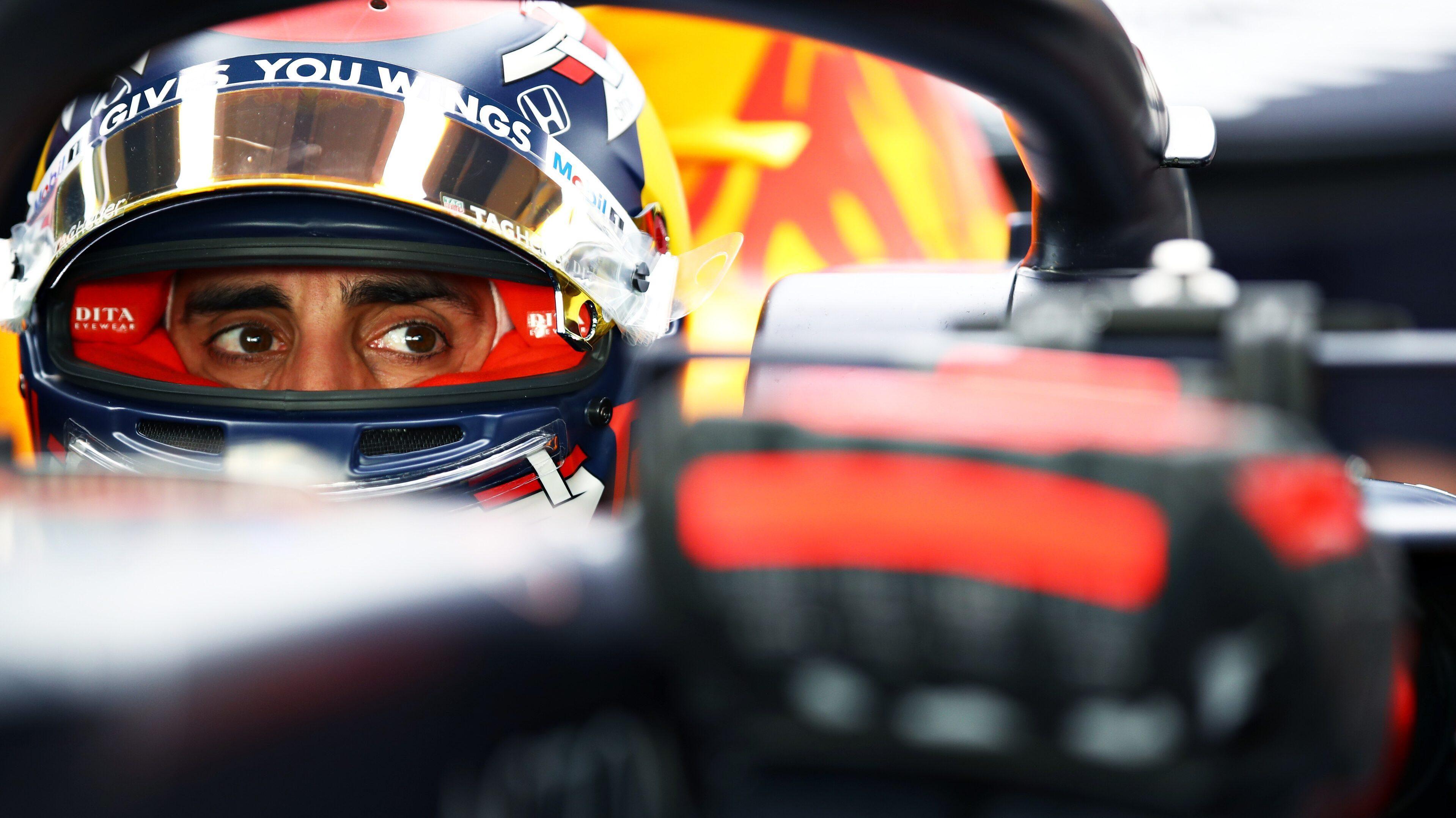 Buemi Red Bull test 2020