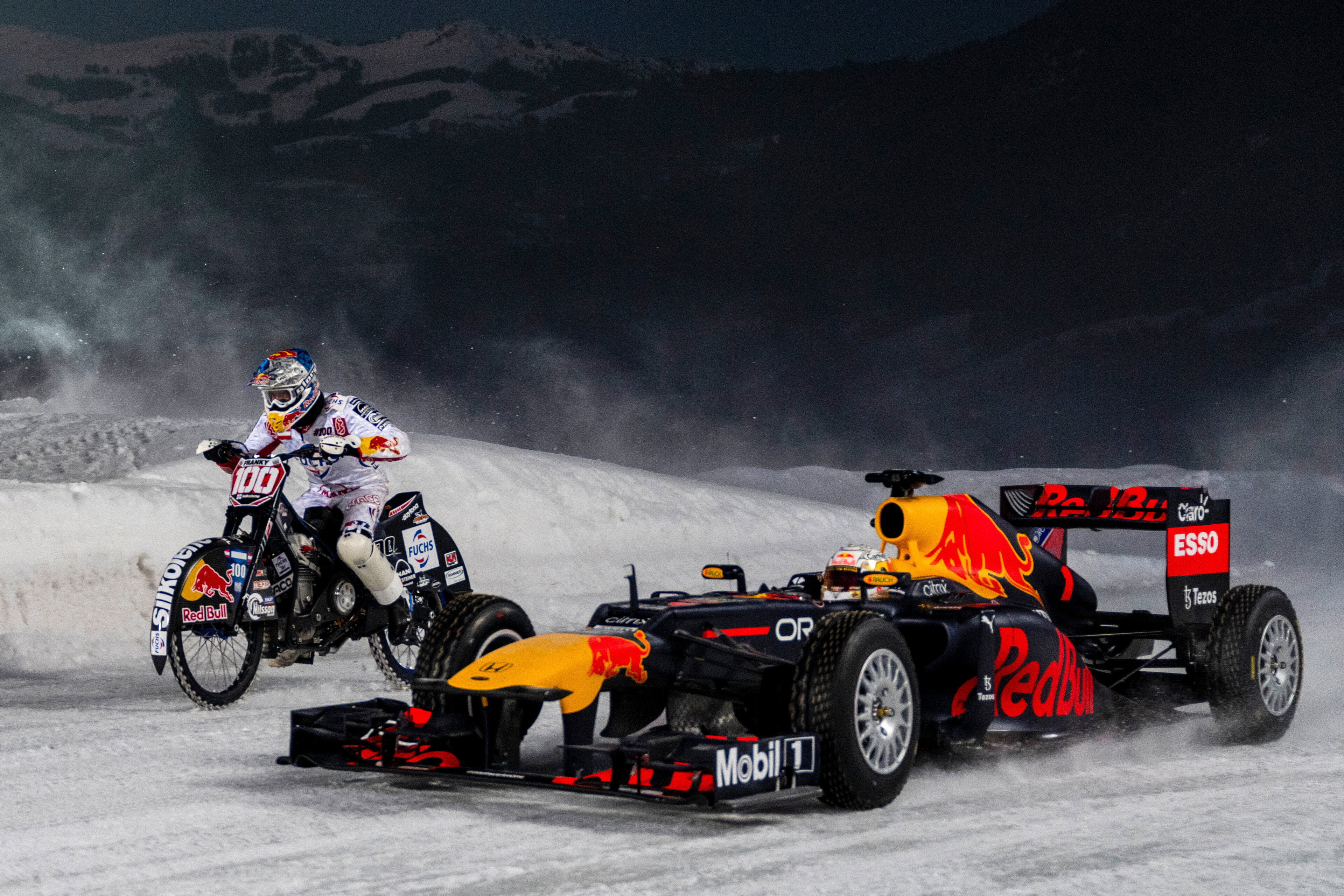 Verstappen Icespeedway