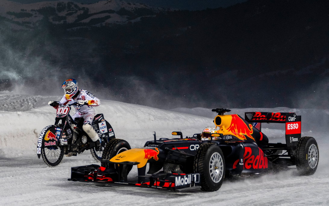 Verstappen Icespeedway
