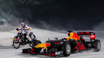 Verstappen doet onwaarschijnlijke dingen in de sneeuw - terugblik