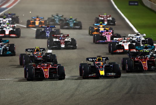 GP Bahrain 2022 start