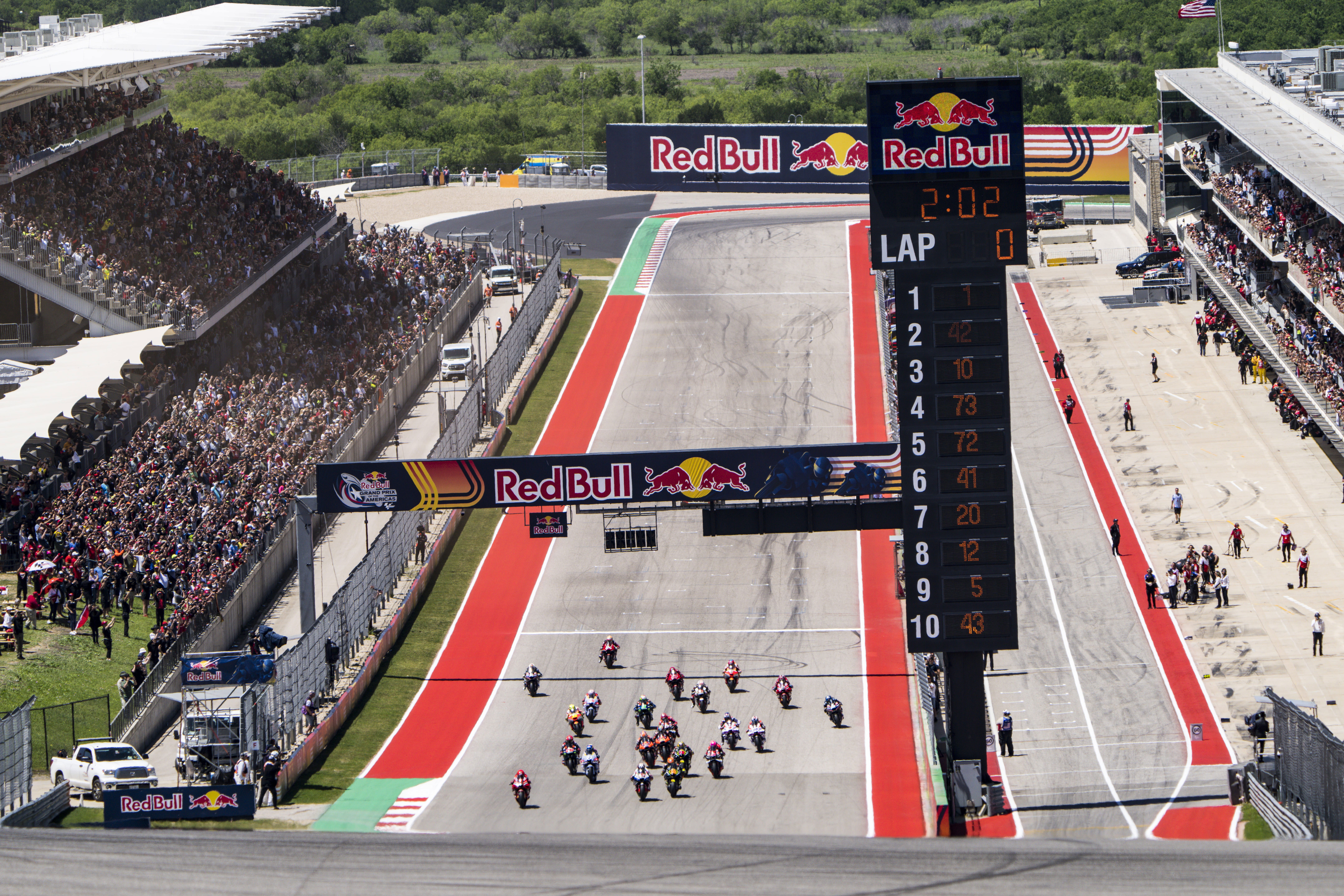 This is the start time of the MotoGP of the Americas