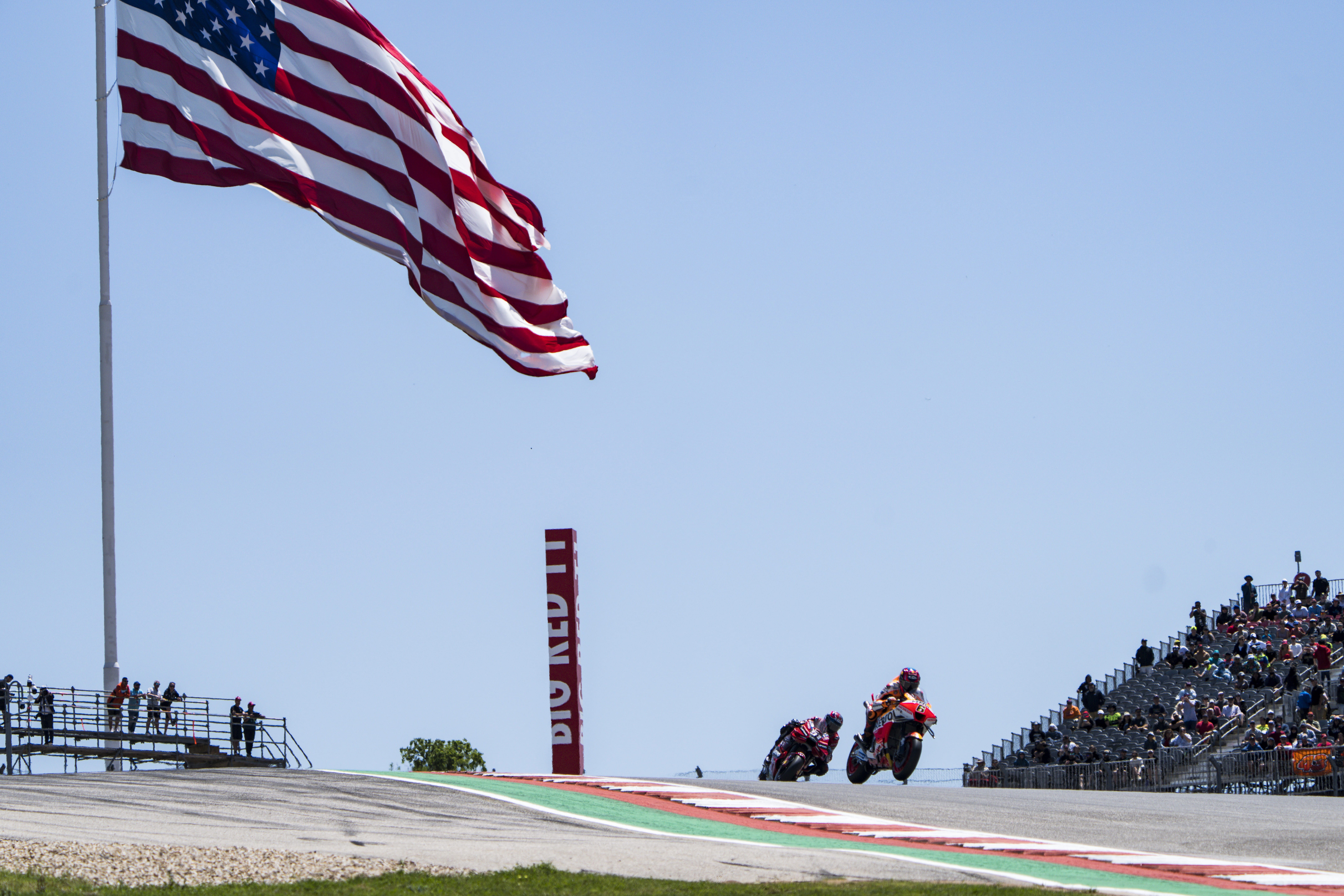 Start time of the MotoGP of the Americas qualifying