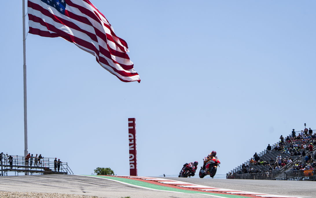 Start time of the MotoGP of the Americas qualifying