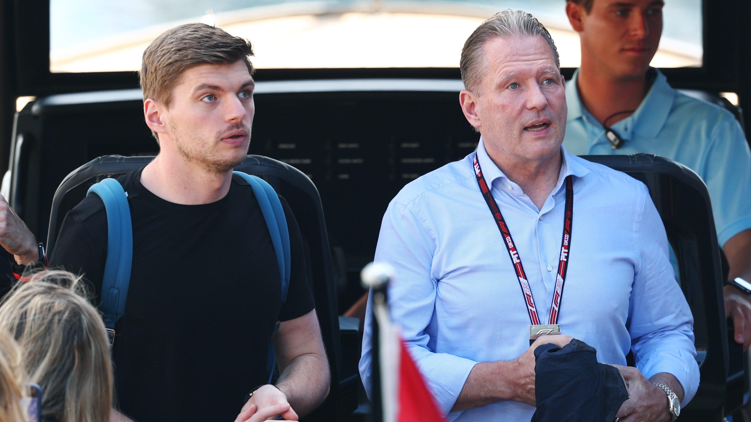Jos en Max Verstappen