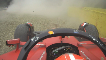 Video: Leclerc in de fout tijdens derde training GP België