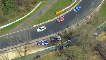 Team Vermeulen crasht uit Qualifier 24 uur Nürburgring