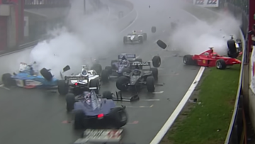 Kletsnat Spa-Francorchamps verandert F1-grid in peperduur autokerkhof