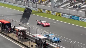 Igor Fraga Survives Terrifying Airborne Crash at Fuji Speedway in Super GT