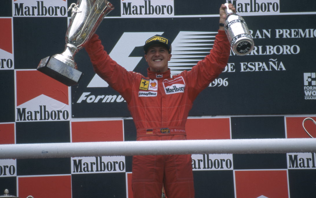Michael Schumacher stupisce la F1 con la vittoria che ha segnato la sua leggendaria carriera