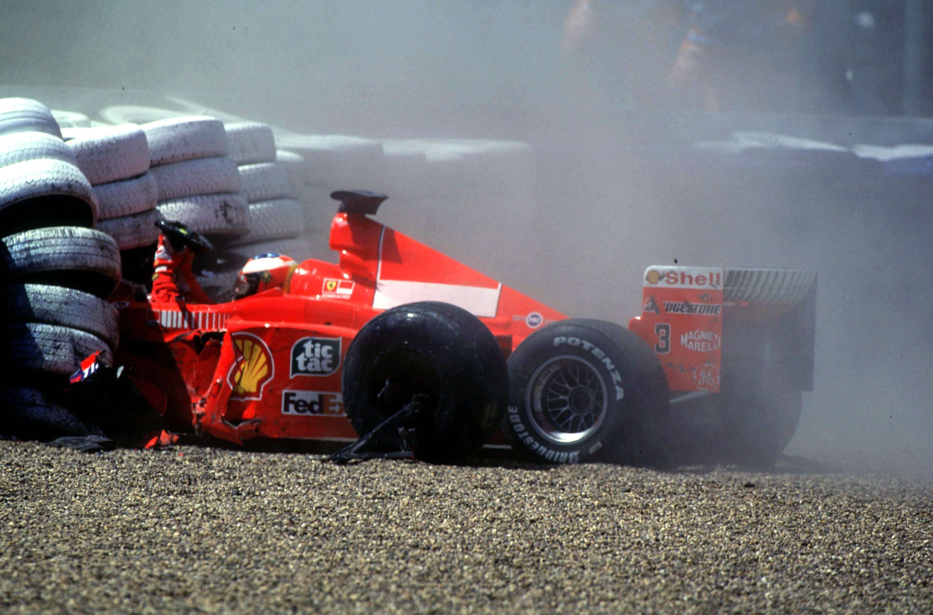 Schumacher British GP 1999