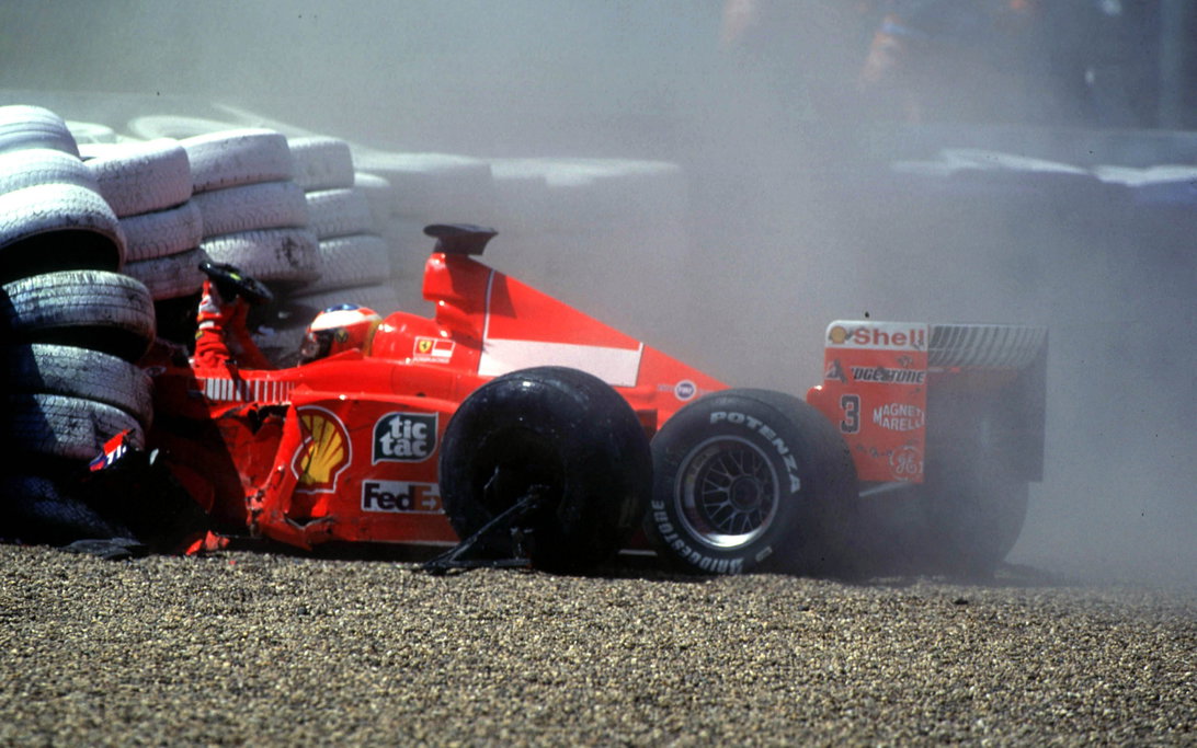 Schumacher British GP 1999