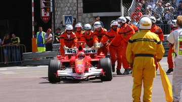 Michael Schumacher sparks Monaco outrage with controversial crash - Throwback