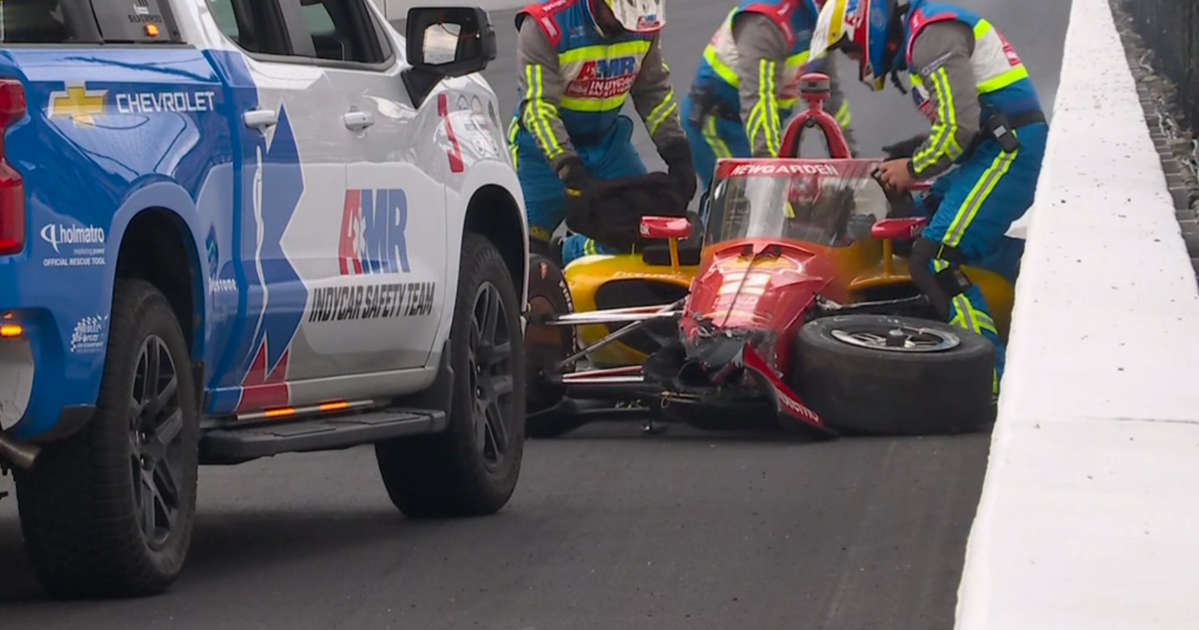 Josef Newgarden suffers huge Indy 500 wreck