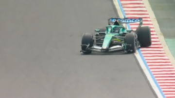 Lance Stroll triggers Hungary red flag after unusual car failure