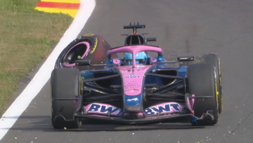 Gasly crasht zwaar in tweede vrije training België