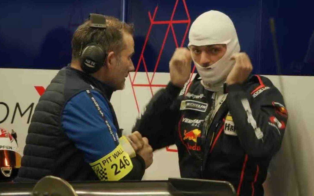 Max Verstappen NLS quali screenshot