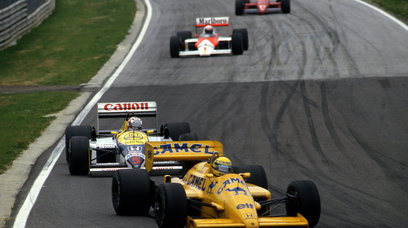 Senna Mansell 1987