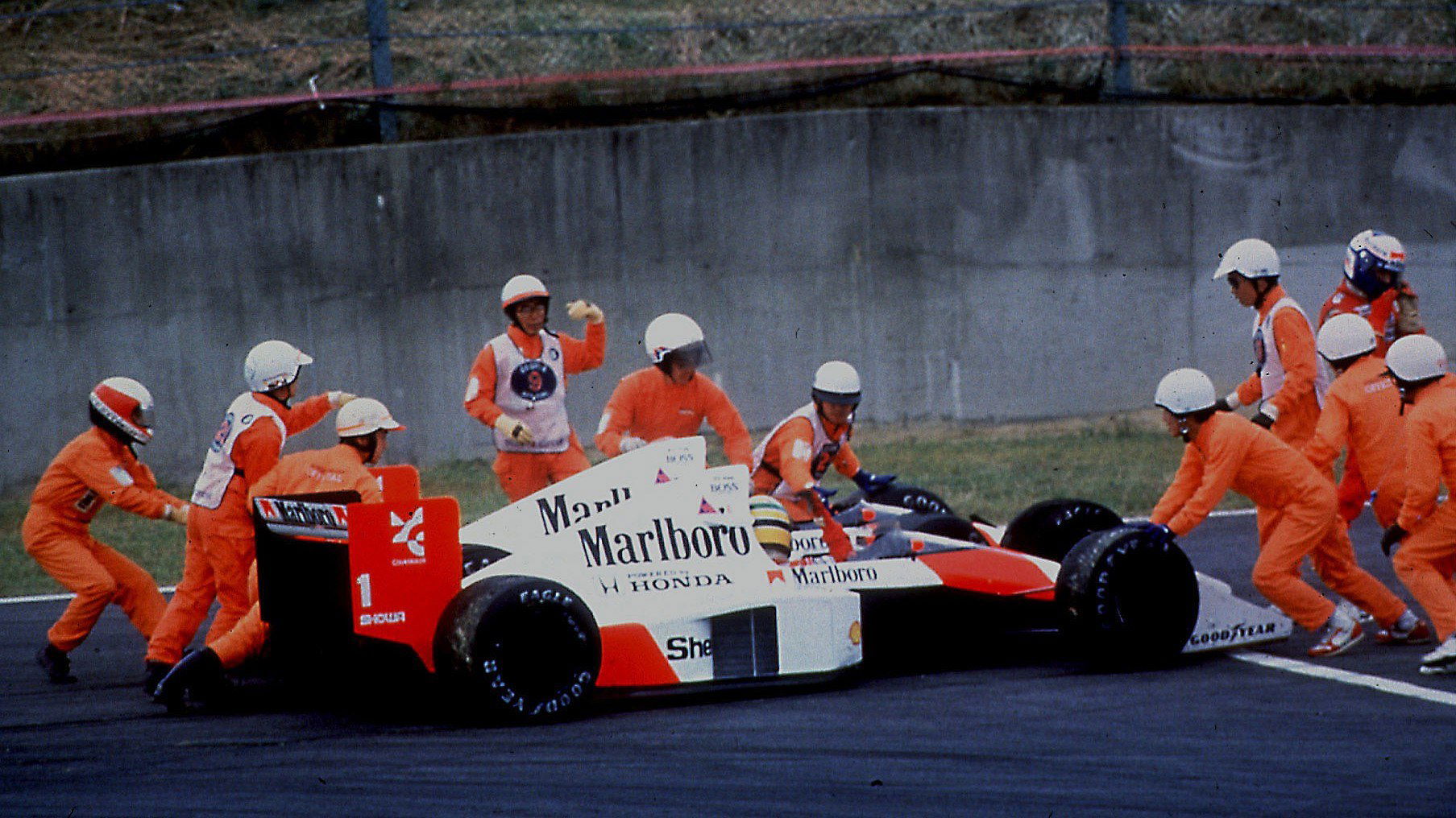 Senna Prost Japan 1989