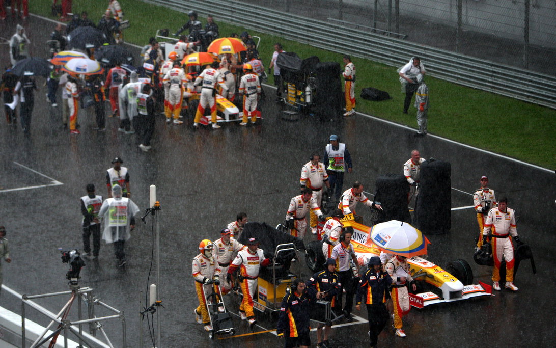 Sepang rain