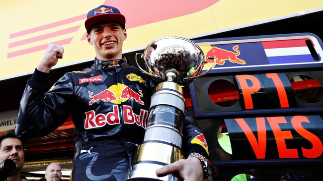 Max Verstappen Spain GP 2016 Red Bull Racing