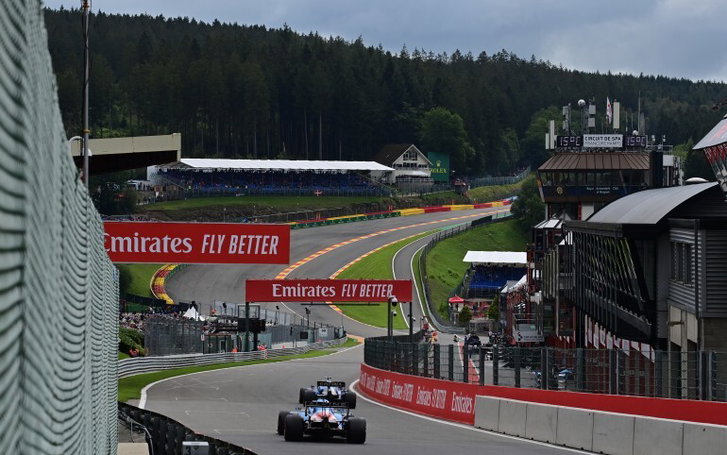 Starting grid Spa 2021 Belgium