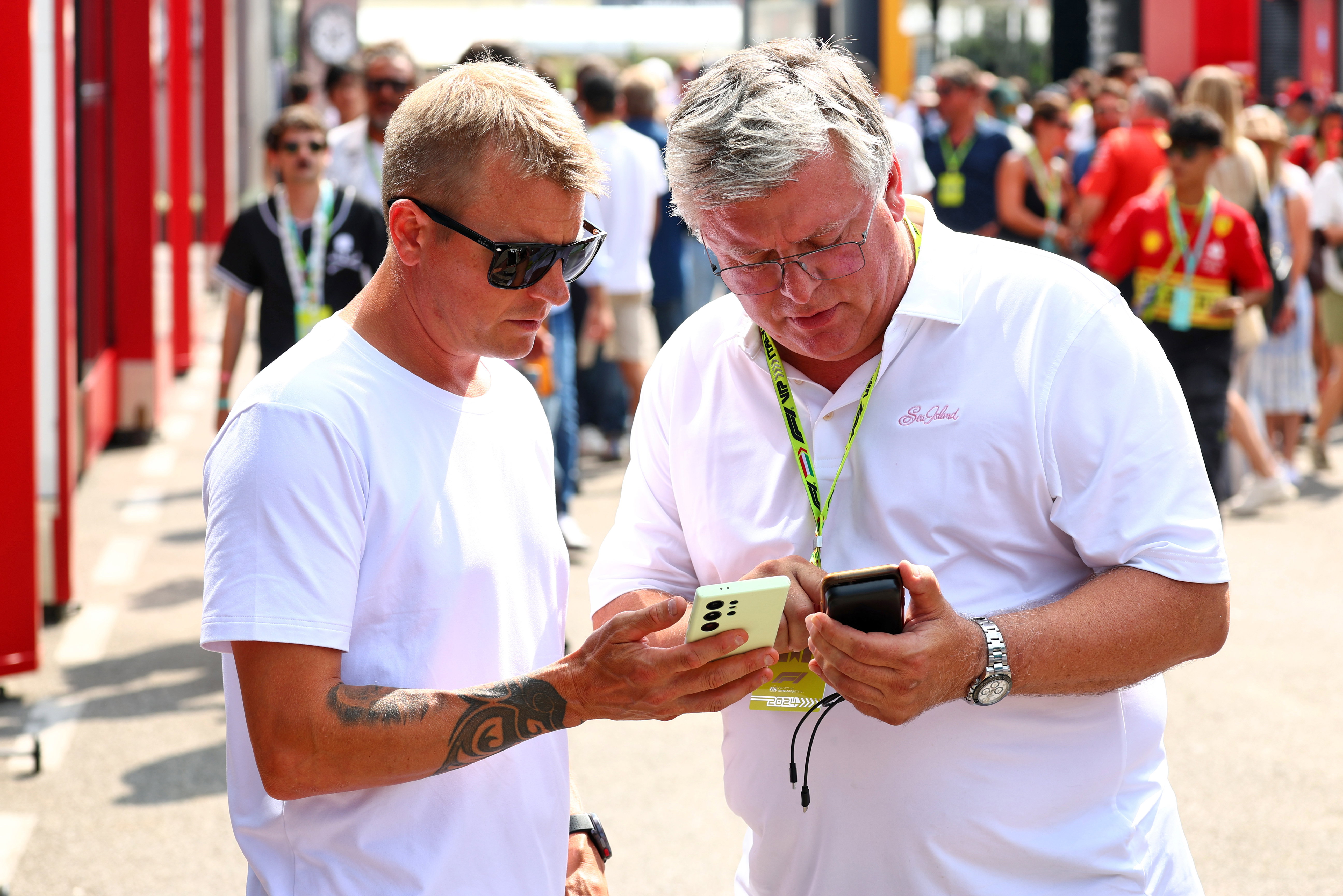 Szafnauer Raikkonen