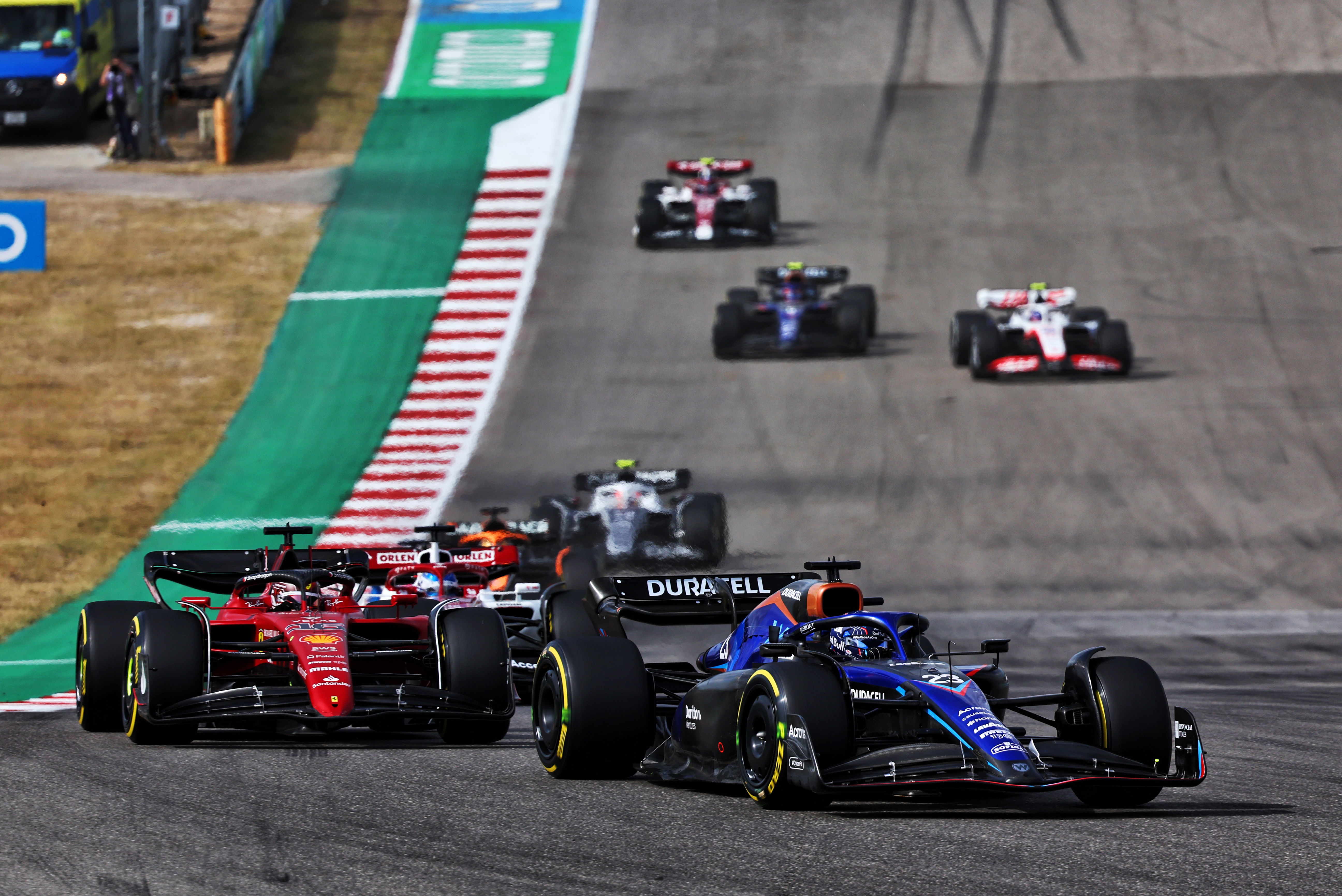 US GP 2022 Albon Leclerc