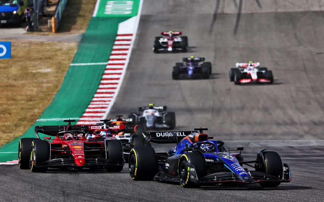 US GP 2022 Albon Leclerc