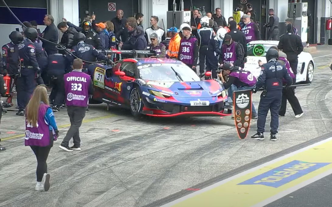 Verstappen NLS driver change screenshot